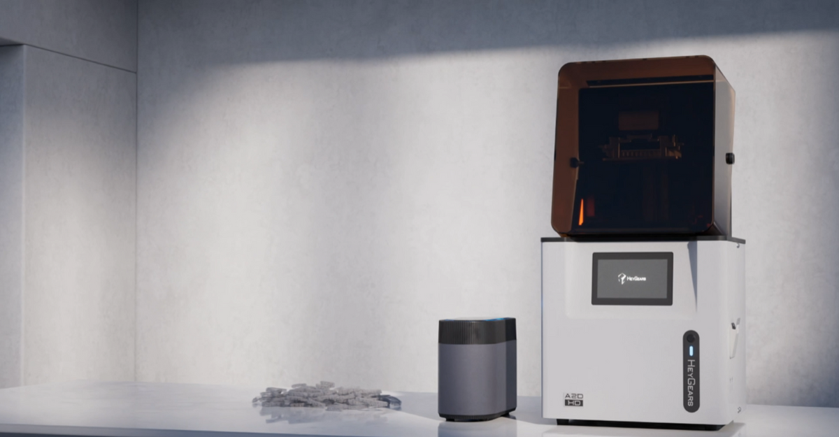 HeyGears START – A2D HD 3D spausdintuvo komplektas