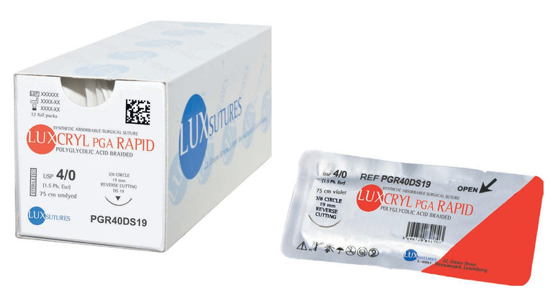 Luxsutures LUXCRYL PGA Rapid – greitai rezorbuojamas siūlas