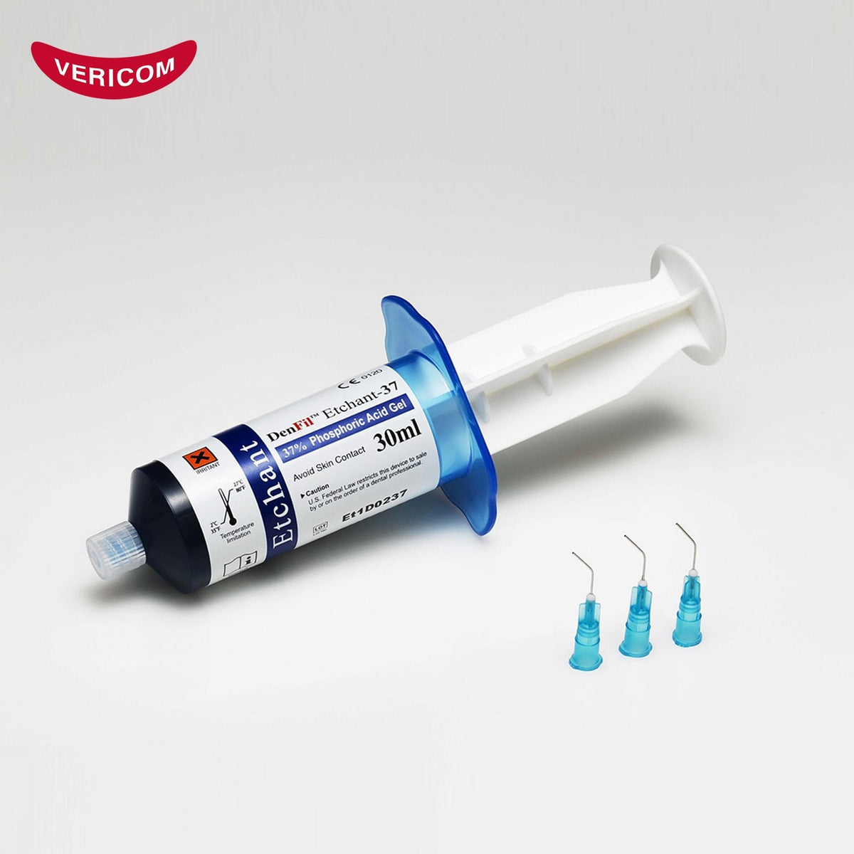 Vericom DenFil Etchant 37 % ėsdinimo gelio buteliukas