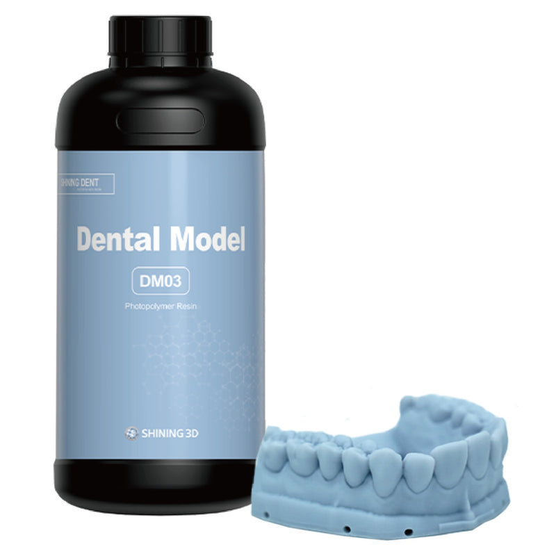 SHINING DENT DM03 – odontologinių modelių derva, pilka
