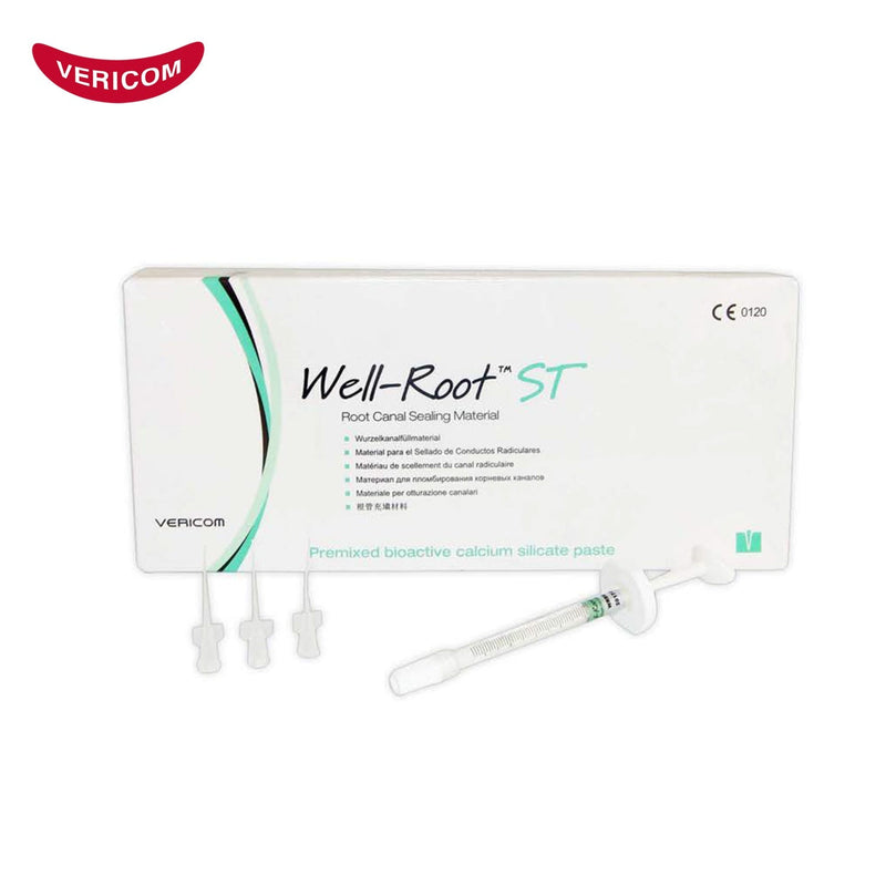 Vericom Well-Root – biokeraminė šaknų kanalų medžiaga