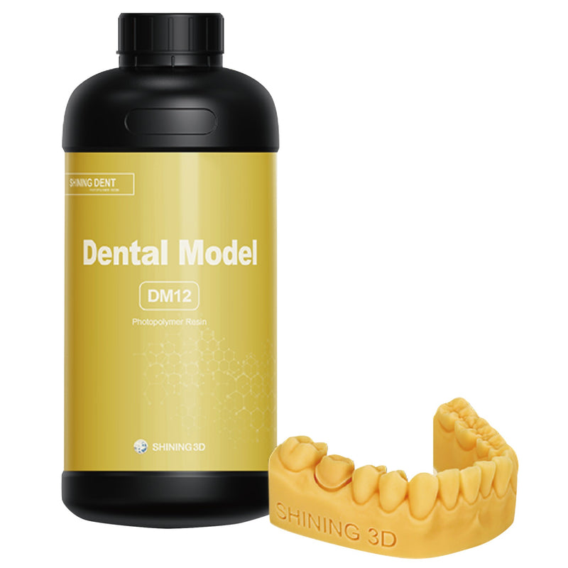 SHINING DENT DM12 – odontologinių modelių derva, geltona