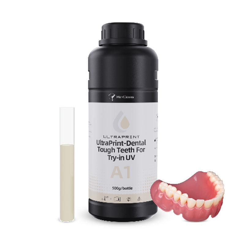HeyGears UltraPrint Tough Teeth For Try-in UV dervos buteliukas