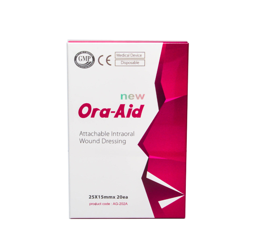 Ora-Aid apsauginė membrana burnos žaizdoms